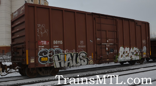 Car/wagon TR86115 right side / coté droit